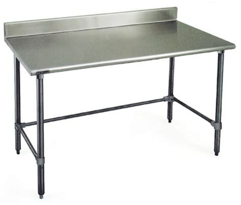 28x48 stainless steel prep table with cabinet|Stainless Steel Prep Tables .